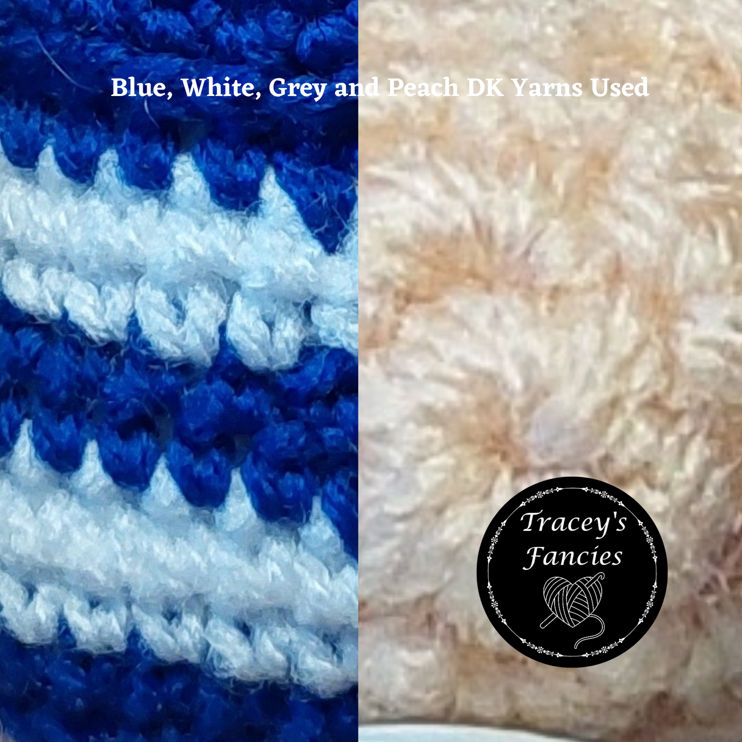 Blue and white football gnome shelf sitter collectable