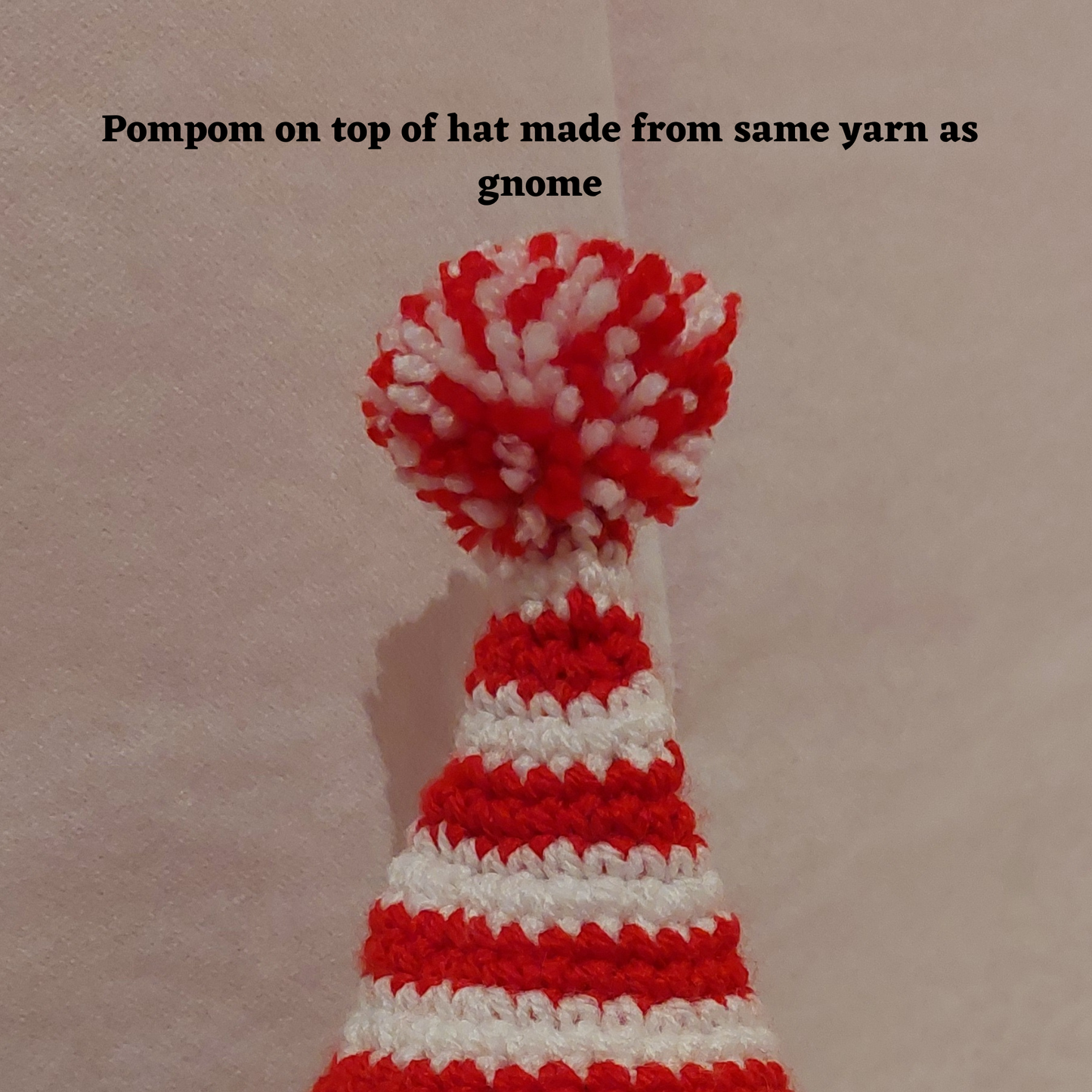 Red and white football gnome shelf sitter collectable
